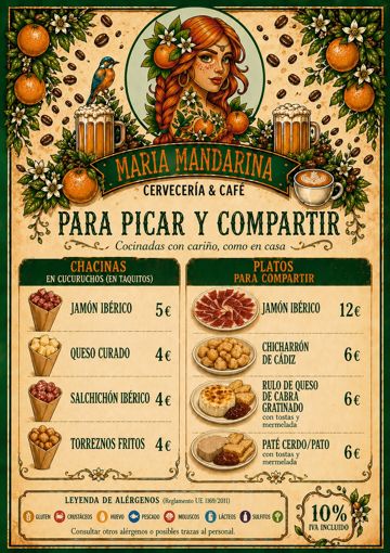 Para picar y compartir